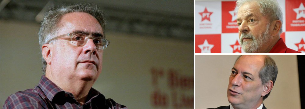 "Se Lula se candidata, Ciro terá posição central no novo governo. Se, pelo contrário, a frente do golpe conseguir inabilitar a candidatura de Lula, a vaga é de Ciro. Há ainda a hipótese, nada remota, de Lula poder ser candidato, mas abdicar em favor de Ciro. E a hipótese concreta de que, lançando antecipadamente Ciro, ele se torne rapidamente alvo de todas as pós-verdades da mídia", diz o jornalista Luis Nassif, que prega a união entre os dois presidenciáveis (Foto: Leonardo Attuch) "Se Lula se candidata, Ciro terá posição central no novo governo. Se, pelo contrário, a frente do golpe conseguir inabilitar a candidatura de Lula, a vaga é de Ciro. Há ainda a hipótese, nada remota, de Lula poder ser candidato, mas abdicar em favor de Ciro. E a hipótese concreta de que, lançando antecipadamente Ciro, ele se torne rapidamente alvo de todas as pós-verdades da mídia", diz o jornalista Luis Nassif, que prega a união entre os dois presidenciáveis