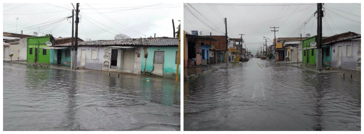 As fortes chuvas que caem em Alagoas deixaram ao menos 40 pessoas desalojadas no município de Marechal Deodoro, município da grande Maceió; ao todo, 111 famílias foram afetadas pelo temporal; muitas foram encaminhadas para abrigos; vários rios já apresentam níveis elevados (Foto: Voney Malta) As fortes chuvas que caem em Alagoas deixaram ao menos 40 pessoas desalojadas no município de Marechal Deodoro, município da grande Maceió; ao todo, 111 famílias foram afetadas pelo temporal; muitas foram encaminhadas para abrigos; vários rios já apresentam níveis elevados