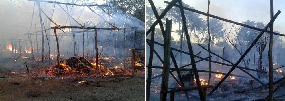 Um incêndio atingiu 50 barracos no acampamento Padre Josimo, na cidade de Carrasco Bonito, no Bico do Papagaio; o MST denunciou que, dez dias atrás, uma pessoa disse, na região, que "em breve os acampados poderiam receber uma surpresa" (Foto: Leonardo Lucena) Um incêndio atingiu 50 barracos no acampamento Padre Josimo, na cidade de Carrasco Bonito, no Bico do Papagaio; o MST denunciou que, dez dias atrás, uma pessoa disse, na região, que "em breve os acampados poderiam receber uma surpresa"