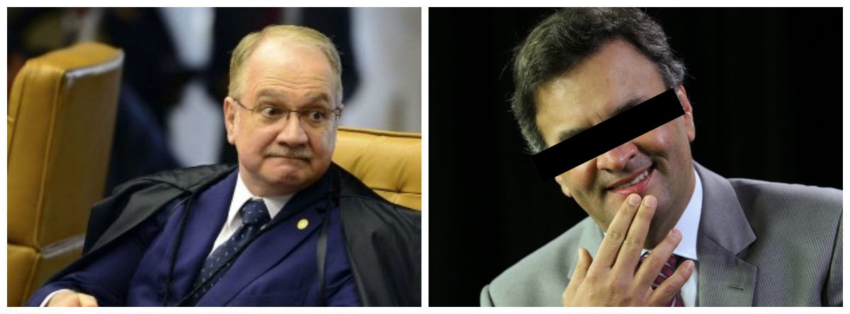 Ministro do STF Edson Fachin atendeu recomendação do procurador-geral da República e arquivou uma das frentes de investigação contra Aécio Neves por prescrição; nela, o senador tucano é acusado de ter recebido R$ 1 milhão de forma ilícita, em dinheiro, quando era deputado federal, para financiar parlamentares do PSDB e ajudá-lo a chegar à presidência da Câmara; a denúncia foi feita pelo ex-presidente da Transpetro Sergio Machado; segundo Janot, Aécio só poderia ter sido punido por corrupção até 2016 (Foto: Paulo Emílio) Ministro do STF Edson Fachin atendeu recomendação do procurador-geral da República e arquivou uma das frentes de investigação contra Aécio Neves por prescrição; nela, o senador tucano é acusado de ter recebido R$ 1 milhão de forma ilícita, em dinheiro, quando era deputado federal, para financiar parlamentares do PSDB e ajudá-lo a chegar à presidência da Câmara; a denúncia foi feita pelo ex-presidente da Transpetro Sergio Machado; segundo Janot, Aécio só poderia ter sido punido por corrupção até 2016
