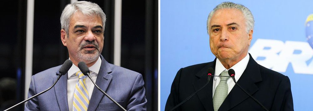 Líder da oposição no Senado, Humberto Costa (PT), acredita que o governo Michel Temer enfrentará muita resistência na Casa e que, no fim, a reforma trabalhista não será aprovada pelos parlamentares; "Posso dizer com toda a certeza: não tem clima para passar uma proposta como essa. Nem mesmo os senadores do PMDB, partido de Michel Temer, querem votar na proposta e isso não é por acaso é porque a luta é grande, a população não aceita o fim dos seus direitos e essa informação vai pesar na hora das pessoas decidirem em quem irão votar no ano que vem", afirmou Humberto (Foto: Paulo Emílio) Líder da oposição no Senado, Humberto Costa (PT), acredita que o governo Michel Temer enfrentará muita resistência na Casa e que, no fim, a reforma trabalhista não será aprovada pelos parlamentares; "Posso dizer com toda a certeza: não tem clima para passar uma proposta como essa. Nem mesmo os senadores do PMDB, partido de Michel Temer, querem votar na proposta e isso não é por acaso é porque a luta é grande, a população não aceita o fim dos seus direitos e essa informação vai pesar na hora das pessoas decidirem em quem irão votar no ano que vem", afirmou Humberto