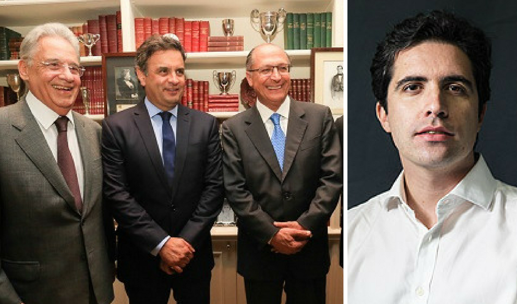 O colunista Bernardo Melo Franco chama a atenção para a atuação de tucanos na tentativa de atenuar o crime de caixa dois eleitoral; enquanto Geraldo Alckmin afirma que é preciso "separar o joio do trigo" nesses casos, Fernando Henrique Cardoso é ainda mais explícito; "Na visão de FHC, quem recebeu dinheiro sujo para comprar um iate praticou um "crime", e quem recebeu dinheiro sujo para se eleger cometeu um "erro". Por essa lógica, o ex-governador Sérgio Cabral é um criminoso, mas um tucano que recebeu R$ 23 milhões na Suíça para bancar sua campanha apenas 'errou'", escreve. (Foto: Giuliana Miranda) O colunista Bernardo Melo Franco chama a atenção para a atuação de tucanos na tentativa de atenuar o crime de caixa dois eleitoral; enquanto Geraldo Alckmin afirma que é preciso "separar o joio do trigo" nesses casos, Fernando Henrique Cardoso é ainda mais explícito; "Na visão de FHC, quem recebeu dinheiro sujo para comprar um iate praticou um "crime", e quem recebeu dinheiro sujo para se eleger cometeu um "erro". Por essa lógica, o ex-governador Sérgio Cabral é um criminoso, mas um tucano que recebeu R$ 23 milhões na Suíça para bancar sua campanha apenas 'errou'", escreve.