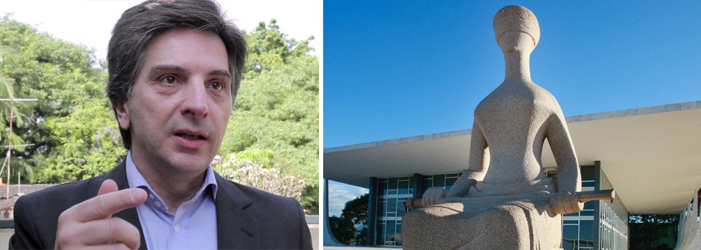 "Enquanto o juiz Sérgio Moro manda fuçarem até as gavetas do armário do ex-presidente Lula, quando os personagens são outros, a Justiça age bem diferente", diz Fernando Brito, editor do Tijolaço; ele lembra que Fernando Reis, delator da Odebrecht, quis falar sobre todas as campanhas presidenciais – e não apenas a da chapa Dilma-Temer – mais foi impedido pelo TSE (Foto: Leonardo Attuch) "Enquanto o juiz Sérgio Moro manda fuçarem até as gavetas do armário do ex-presidente Lula, quando os personagens são outros, a Justiça age bem diferente", diz Fernando Brito, editor do Tijolaço; ele lembra que Fernando Reis, delator da Odebrecht, quis falar sobre todas as campanhas presidenciais – e não apenas a da chapa Dilma-Temer – mais foi impedido pelo TSE
