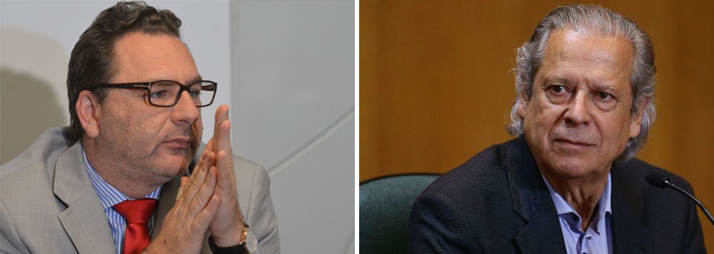 Roberto Podval, que defende o ex-ministro-chefe da Casa Civil, condenado pelo juiz Sergio Moro pela segunda vez na Lava Jato nesta quarta-feira 8, agora a onze anos de prisão, afirmou que "hoje não se julga mais os fatos, e sim o nome de quem aparece na capa do processo"; José Dirceu, que está preso, já havia sido condenado no ano passado a 20 anos e 10 meses de prisão (Foto: Ana Pupulin) Roberto Podval, que defende o ex-ministro-chefe da Casa Civil, condenado pelo juiz Sergio Moro pela segunda vez na Lava Jato nesta quarta-feira 8, agora a onze anos de prisão, afirmou que "hoje não se julga mais os fatos, e sim o nome de quem aparece na capa do processo"; José Dirceu, que está preso, já havia sido condenado no ano passado a 20 anos e 10 meses de prisão