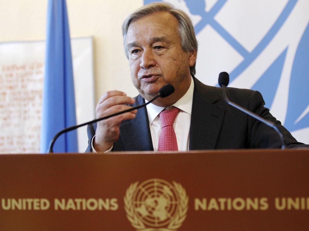 O secretário geral das Nações Unidas, António Guterres, elogiou o que chamou de "ação firme" do Conselho de Segurança da ONU; após a aprovação de novas sanções contra a Coreia do Norte; em nota, emitida nesta terça-feira pelo seu porta-voz, Guterres disse que a unidade do Conselho é fundamental para combater os desafios de insegurança na Península Coreana e mais além (Foto: Romulo Faro) O secretário geral das Nações Unidas, António Guterres, elogiou o que chamou de "ação firme" do Conselho de Segurança da ONU; após a aprovação de novas sanções contra a Coreia do Norte; em nota, emitida nesta terça-feira pelo seu porta-voz, Guterres disse que a unidade do Conselho é fundamental para combater os desafios de insegurança na Península Coreana e mais além