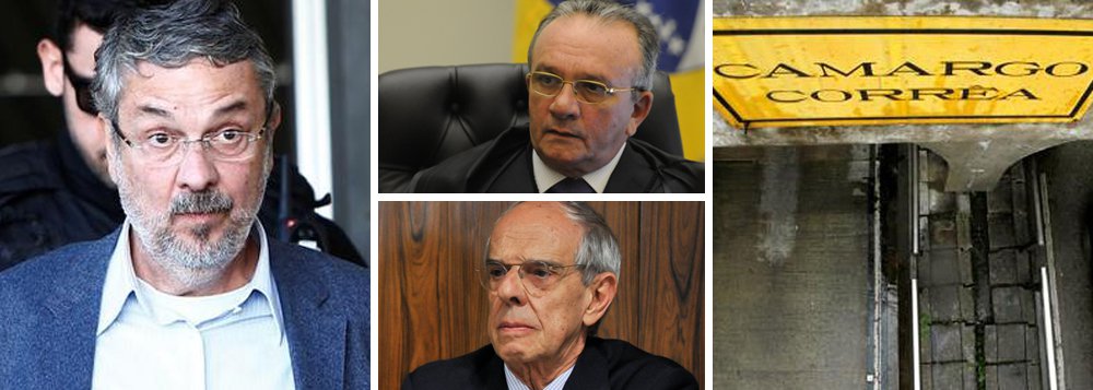 Em sua tentativa de delação premiada, o ex-ministro Antonio Palocci, que está preso em Curitiba, acusa Cesar Asfor Rocha, ex-presidente do Superior Tribunal de Justiça, de receber R$ 5 milhões, com a ajuda do ex-ministro Marcio Thomaz Bastos, para enterrar a Operação Castelo de Areia – a primeira grande ação contra uma empreiteira, a Camargo Corrêa, que poderia ter sido precursora da Lava Jato; Rocha diz que irá processar Palocci, a quem chamou de "bandido, safado e ladrão"; em nota, a Camargo afirma que "a anulação da operação foi confirmada pela 1ª turma do STF, que ratificou a existência de nulidade insuperável"; Palocci ainda não conseguiu viabilizar sua delação (Foto: Leonardo Attuch) Em sua tentativa de delação premiada, o ex-ministro Antonio Palocci, que está preso em Curitiba, acusa Cesar Asfor Rocha, ex-presidente do Superior Tribunal de Justiça, de receber R$ 5 milhões, com a ajuda do ex-ministro Marcio Thomaz Bastos, para enterrar a Operação Castelo de Areia – a primeira grande ação contra uma empreiteira, a Camargo Corrêa, que poderia ter sido precursora da Lava Jato; Rocha diz que irá processar Palocci, a quem chamou de "bandido, safado e ladrão"; em nota, a Camargo afirma que "a anulação da operação foi confirmada pela 1ª turma do STF, que ratificou a existência de nulidade insuperável"; Palocci ainda não conseguiu viabilizar sua delação