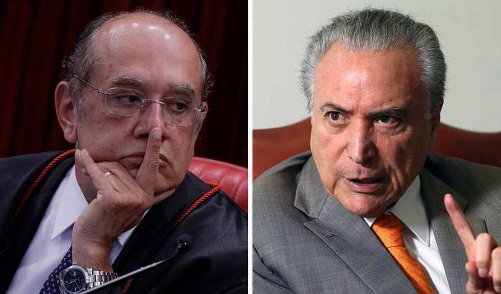 "Gilmar finge não perceber que a causa da instabilidade política não seria a cassação; a instabilidade política está aí e ela se chama Temer. Quanto mais tempo ele permanece no Planalto, mais a instabilidade se agrava. Não pode haver estabilidade enquanto o país tiver um presidente que está prestes a ser denunciado pelo Procurador Geral da República como chefe de organização criminosa, corrupção passiva e obstrução de Justiça", diz o colunista Alex Solnik; "Ainda que tenha sido absolvido por 4 a 3 pelas estrepolias eleitorais puníveis com a perda do mandato, com o voto de Minerva de Gilmar, Temer já foi cassado pela maioria dos brasileiros, é o que mostram as pesquisas. Já Gilmar não cassou Temer por excesso de provas" (Foto: Alex Solnik) "Gilmar finge não perceber que a causa da instabilidade política não seria a cassação; a instabilidade política está aí e ela se chama Temer. Quanto mais tempo ele permanece no Planalto, mais a instabilidade se agrava. Não pode haver estabilidade enquanto o país tiver um presidente que está prestes a ser denunciado pelo Procurador Geral da República como chefe de organização criminosa, corrupção passiva e obstrução de Justiça", diz o colunista Alex Solnik; "Ainda que tenha sido absolvido por 4 a 3 pelas estrepolias eleitorais puníveis com a perda do mandato, com o voto de Minerva de Gilmar, Temer já foi cassado pela maioria dos brasileiros, é o que mostram as pesquisas. Já Gilmar não cassou Temer por excesso de provas"