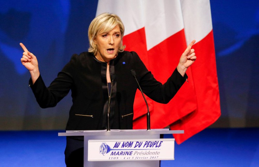 Líder da extrema-direita francesa, Marine Le Pen. 05/02/2017 REUTERS/Robert Pratta (Foto: Giuliana Miranda) Líder da extrema-direita francesa, Marine Le Pen. 05/02/2017 REUTERS/Robert Pratta
