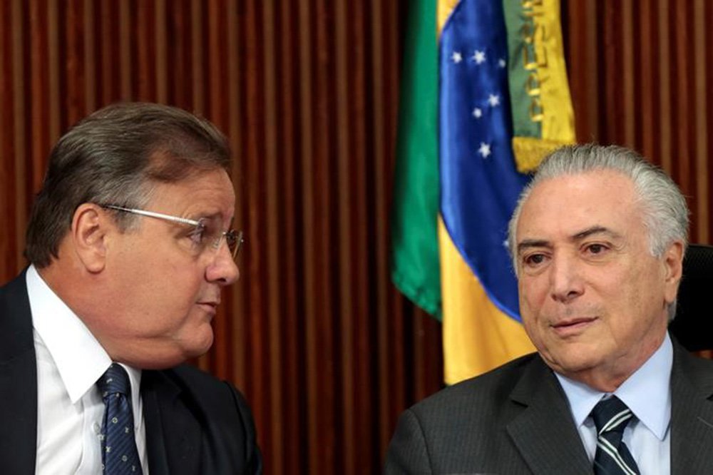 Presidente Michel Temer e Geddel Vieira Lima, durante reunião no Palácio do Planalto, em junho de 2016 15/06/2016 REUTERS/Ueslei Marcelino (Foto: Charles Nisz) Presidente Michel Temer e Geddel Vieira Lima, durante reunião no Palácio do Planalto, em junho de 2016 15/06/2016 REUTERS/Ueslei Marcelino