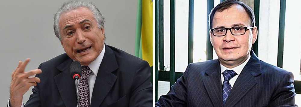 Se Michel Temer perder seu mandato, o inquérito a que responde no Supremo Tribunal Federal por corrupção, obstrução à Justiça e organização criminosa, em decorrência da delação da JBS, deverá ser redistribuído para a Justiça Federal de Brasília, segundo reportagem do Valor Econômico; titular da 10ª Vara é o juiz Vallisney de Souza Oliveira (Foto: Gisele Federicce) Se Michel Temer perder seu mandato, o inquérito a que responde no Supremo Tribunal Federal por corrupção, obstrução à Justiça e organização criminosa, em decorrência da delação da JBS, deverá ser redistribuído para a Justiça Federal de Brasília, segundo reportagem do Valor Econômico; titular da 10ª Vara é o juiz Vallisney de Souza Oliveira