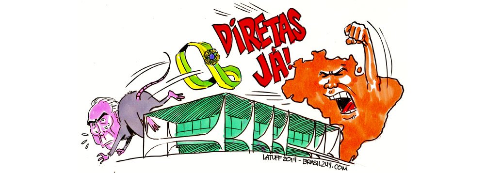 Os ratos estão sendo expulsos do Palácio do Planalto; agora, é hora de garantir eleições diretas e a volta imediata da democracia (Foto: Leonardo Attuch) Os ratos estão sendo expulsos do Palácio do Planalto; agora, é hora de garantir eleições diretas e a volta imediata da democracia
