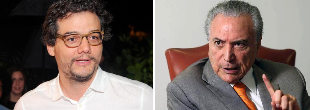 Após ter sido acusado por Michel Temer de ser sido pago pelo MTST (Movimento dos Trabalhadores Sem Teto) para fazer campanha contra a reforma da Previdência, o ator Wagner Moura decidiu expor o que pensa do peemedebista: "um governo atacar com mentiras um artista, em propaganda oficial, é, até onde sei, inédito na história, considerando inclusive o período da ditadura militar", escreveu Moura em artigo nesta terça; "A natureza da arte é política pura. Numa democracia saudável, artistas são parte fundamental de qualquer debate. No Brasil de Michel Temer, são considerados vagabundos, vendidos, hipócritas, desprezíveis ladrões da Lei Rouanet", criticou (Foto: Giuliana Miranda) Após ter sido acusado por Michel Temer de ser sido pago pelo MTST (Movimento dos Trabalhadores Sem Teto) para fazer campanha contra a reforma da Previdência, o ator Wagner Moura decidiu expor o que pensa do peemedebista: "um governo atacar com mentiras um artista, em propaganda oficial, é, até onde sei, inédito na história, considerando inclusive o período da ditadura militar", escreveu Moura em artigo nesta terça; "A natureza da arte é política pura. Numa democracia saudável, artistas são parte fundamental de qualquer debate. No Brasil de Michel Temer, são considerados vagabundos, vendidos, hipócritas, desprezíveis ladrões da Lei Rouanet", criticou