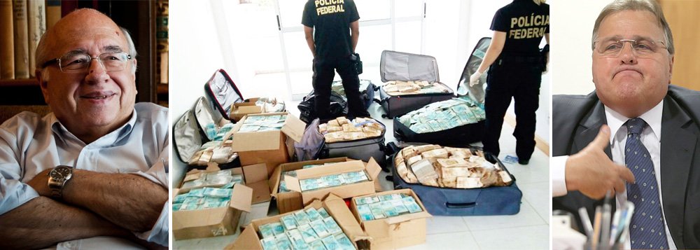O escritor e colunista Luis Fernando Veríssimo avaliou neste domingo, 10, que os R$ 51 milhões encontrados pela Polícia Federal no apartamento em Salvador ligado ao ex-ministro Geddel Vieira Lima causaram "deslumbramento" aos brasileiros pela dimensão do montante; "O volume de dinheiro encontrado em Salvador nos permitiu ter uma amostra do que só conhecíamos de ouvir falar: as grandes somas movimentadas pela corrupção nacional, que existiam, nas nossas cabeças, apenas como números frios e impalpáveis", diz ele; "Não se sabe de onde vinha e para onde ia a dinheirama de Salvador, mas ninguém pensou na possibilidade mais generosa, a de que Geddel simplesmente coleciona cédulas como hobby. A explicação não é corrupção, não é nada do que estão pensando. É numismática", diz Verissimo (Foto: Aquiles Lins) O escritor e colunista Luis Fernando Veríssimo avaliou neste domingo, 10, que os R$ 51 milhões encontrados pela Polícia Federal no apartamento em Salvador ligado ao ex-ministro Geddel Vieira Lima causaram "deslumbramento" aos brasileiros pela dimensão do montante; "O volume de dinheiro encontrado em Salvador nos permitiu ter uma amostra do que só conhecíamos de ouvir falar: as grandes somas movimentadas pela corrupção nacional, que existiam, nas nossas cabeças, apenas como números frios e impalpáveis", diz ele; "Não se sabe de onde vinha e para onde ia a dinheirama de Salvador, mas ninguém pensou na possibilidade mais generosa, a de que Geddel simplesmente coleciona cédulas como hobby. A explicação não é corrupção, não é nada do que estão pensando. É numismática", diz Verissimo