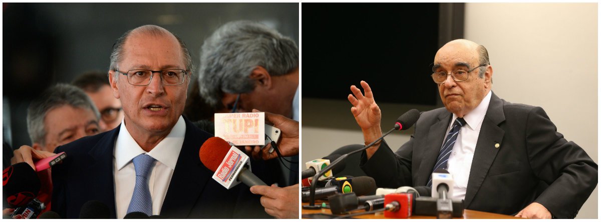 O governador de São Paulo, Geraldo Alckmin (PSDB), fez questão de deixar claro que não endossou a movimentação do líder do PSDB na Câmara, Ricardo Tripoli (PSDB), para retirar da CCJ o deputado Bonifácio de Andrada (PSDB-MG), que era relator da segunda denúncia contra Temer e já prometia arquivá-la (Foto: Gisele Federicce) O governador de São Paulo, Geraldo Alckmin (PSDB), fez questão de deixar claro que não endossou a movimentação do líder do PSDB na Câmara, Ricardo Tripoli (PSDB), para retirar da CCJ o deputado Bonifácio de Andrada (PSDB-MG), que era relator da segunda denúncia contra Temer e já prometia arquivá-la