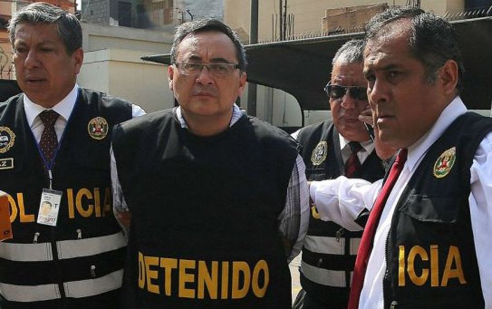 Juiz Richard Concepción decretou 18 meses de prisão preventiva contra Víctor Muñoz Cuba, envolvido na propina de US$ 6,2 milhões da Odebrecht paga ao ex-vice-ministro de Comunicações Jorge Cuba Hidalgo para a construção da Linha 1 do metrô de Lima; Ministério Público do Peru investiga propinas de US$ 29 milhões pagas pela Odebrecht em um período que compreende o governo de Alejandro Toledo (2001-2006), o segundo governo de Alan García (2006-2011) e o de Ollanta Humala (2011-2016) (Foto: Paulo Emílio) Juiz Richard Concepción decretou 18 meses de prisão preventiva contra Víctor Muñoz Cuba, envolvido na propina de US$ 6,2 milhões da Odebrecht paga ao ex-vice-ministro de Comunicações Jorge Cuba Hidalgo para a construção da Linha 1 do metrô de Lima; Ministério Público do Peru investiga propinas de US$ 29 milhões pagas pela Odebrecht em um período que compreende o governo de Alejandro Toledo (2001-2006), o segundo governo de Alan García (2006-2011) e o de Ollanta Humala (2011-2016)