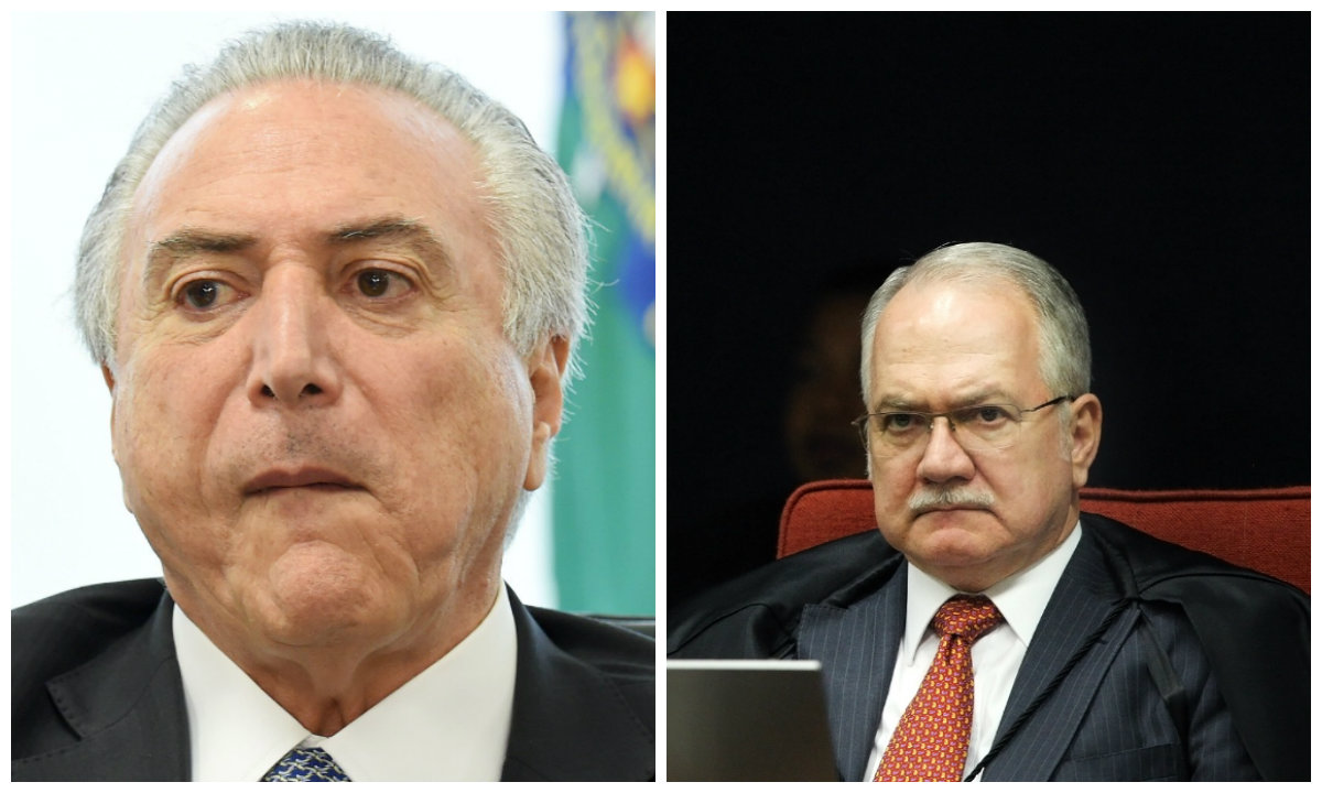 Michel Temer e ministro do STF Edson Fachin .2 (Foto: Leonardo Attuch) Michel Temer e ministro do STF Edson Fachin .2
