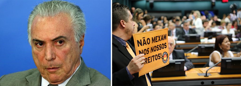 Ao descrever o grupo de deputados que está contra a reforma da Previdência do governo Temer, Alex Solnik afirma: "Estavam lá, lado a lado, compartilhando a mesma opinião, deputados de esquerda, de centro, de direita, e até de extrema-direita. Os que votaram contra e a favor do impeachment. Os que são contra e os que são a favor da ditadura. Os humilhados e os que humilham"; "A famosa maioria de 2/3 dos governistas evaporou-se. Nem no PMDB Temer a tem", diz; para o jornalista, "vê-se que, mais uma vez Temer cometeu um acerto: uniu os deputados. Contra ele, mas uniu" (Foto: Alex Solnik) Ao descrever o grupo de deputados que está contra a reforma da Previdência do governo Temer, Alex Solnik afirma: "Estavam lá, lado a lado, compartilhando a mesma opinião, deputados de esquerda, de centro, de direita, e até de extrema-direita. Os que votaram contra e a favor do impeachment. Os que são contra e os que são a favor da ditadura. Os humilhados e os que humilham"; "A famosa maioria de 2/3 dos governistas evaporou-se. Nem no PMDB Temer a tem", diz; para o jornalista, "vê-se que, mais uma vez Temer cometeu um acerto: uniu os deputados. Contra ele, mas uniu"