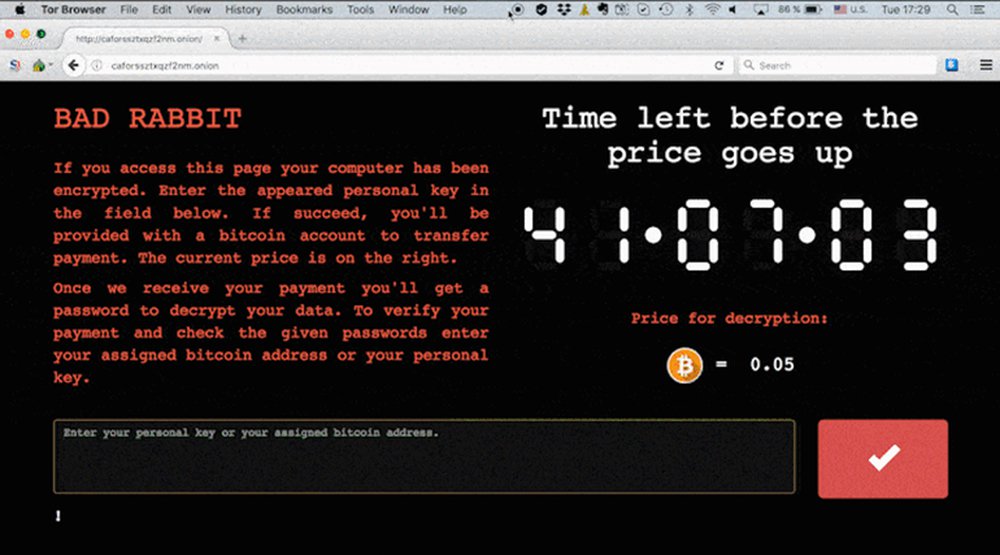 Ciberataques do malware chamado BadRabbit atingiram a Ucrânia e a Rússia nesta terça-feira (24) causando atrasos no aeroporto ucraniano de Odessa e afetando vários meios de comunicação na Rússia, incluindo a agência de notícias Interfax; ataque parece ser um dos maiores desde o ocorrido com o NotPetya, em junho, que atingiu primeiramente a Ucrânia e se espalhou pelo mundo (Foto: Aquiles Lins) Ciberataques do malware chamado BadRabbit atingiram a Ucrânia e a Rússia nesta terça-feira (24) causando atrasos no aeroporto ucraniano de Odessa e afetando vários meios de comunicação na Rússia, incluindo a agência de notícias Interfax; ataque parece ser um dos maiores desde o ocorrido com o NotPetya, em junho, que atingiu primeiramente a Ucrânia e se espalhou pelo mundo