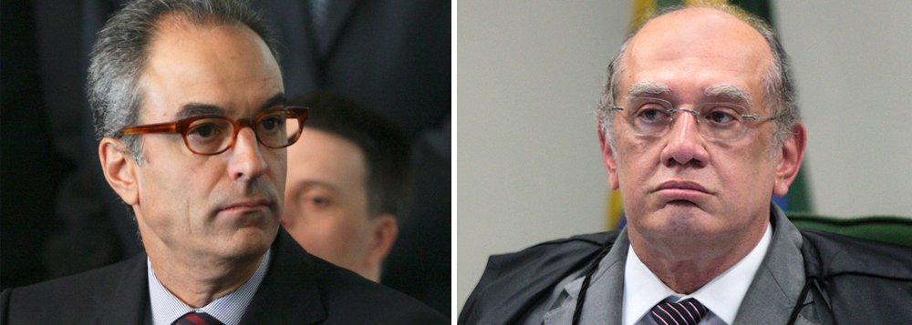 "Confirma-se, infelizmente, que as maquinações contra a Lava-Jato não estão apenas no Congresso, mas se infiltraram no Supremo. Consta, não se deve esquecer, que a possibilidade de prisão na rejeição de recurso na segunda instância teria convencido a cúpula da Odebrecht a fechar o acordo de delação premiada", diz editorial do jornal O Globo, de João Roberto Marinho; o texto critica a posição do ministro, que pretende rever seu voto sobre prisões em segunda instância (Foto: Leonardo Attuch) "Confirma-se, infelizmente, que as maquinações contra a Lava-Jato não estão apenas no Congresso, mas se infiltraram no Supremo. Consta, não se deve esquecer, que a possibilidade de prisão na rejeição de recurso na segunda instância teria convencido a cúpula da Odebrecht a fechar o acordo de delação premiada", diz editorial do jornal O Globo, de João Roberto Marinho; o texto critica a posição do ministro, que pretende rever seu voto sobre prisões em segunda instância