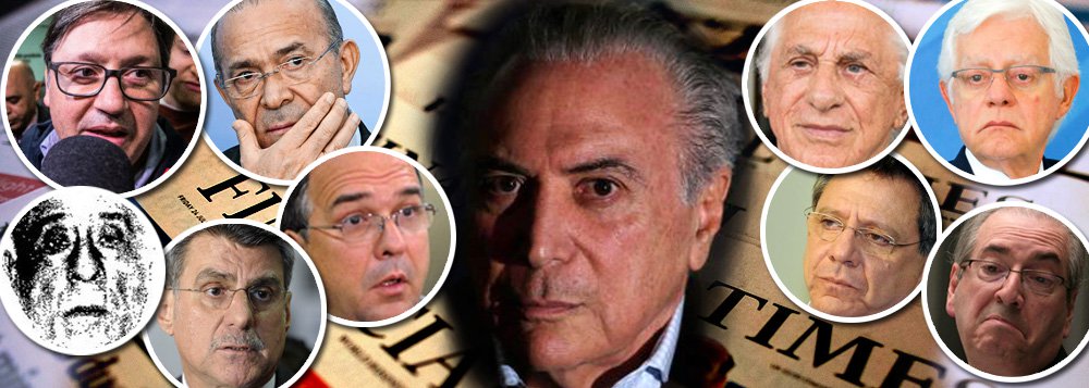 Em editorial nesta segunda-feira, 29, o jornal britânico Financial Times defendeu uma "mudança rápida" no comando do Brasil, um ano após o golpe parlamentar que retirou a presidente Dilma Rousseff; jornal destaca que Temer perdeu condições de governar depois das revelações de propina, perdeu apoio no Congresso e vê aumentar a pressão popular por sua saída; "Que ele continue na presidência pode se provar mais causa do que solução para a crise", diz o FT; nos Estados Unidos, o jornal Washington Post aponta em editorial que a elite política brasileira está sendo "comida viva" pela corrupção: editorial do jornal americano aponta que, independente de quem seja o presidente, o Brasil terá um governo com legitimidade duvidosa até as próximas eleições (Foto: Aquiles Lins) Em editorial nesta segunda-feira, 29, o jornal britânico Financial Times defendeu uma "mudança rápida" no comando do Brasil, um ano após o golpe parlamentar que retirou a presidente Dilma Rousseff; jornal destaca que Temer perdeu condições de governar depois das revelações de propina, perdeu apoio no Congresso e vê aumentar a pressão popular por sua saída; "Que ele continue na presidência pode se provar mais causa do que solução para a crise", diz o FT; nos Estados Unidos, o jornal Washington Post aponta em editorial que a elite política brasileira está sendo "comida viva" pela corrupção: editorial do jornal americano aponta que, independente de quem seja o presidente, o Brasil terá um governo com legitimidade duvidosa até as próximas eleições