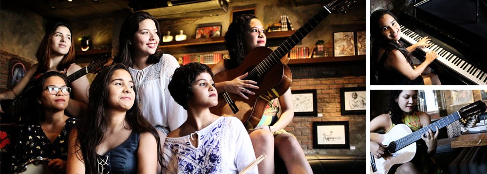 Além de homenagear Rosa Passos, internacionalmente respeitada pelos amantes do jazz e da música brasileira, o show tem entre seus objetivos abrir o debate sobre as questões de gênero no cenário musical, combater a invisibilidade que ainda existe sobre as mulheres que se dedicam à carreira de instrumentista e incentivar mais musicistas a atuar na cena jazzística e instrumental (Foto: Leonardo Attuch) Além de homenagear Rosa Passos, internacionalmente respeitada pelos amantes do jazz e da música brasileira, o show tem entre seus objetivos abrir o debate sobre as questões de gênero no cenário musical, combater a invisibilidade que ainda existe sobre as mulheres que se dedicam à carreira de instrumentista e incentivar mais musicistas a atuar na cena jazzística e instrumental