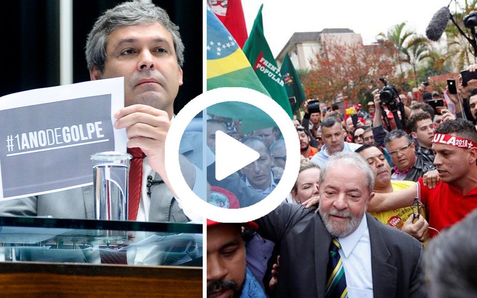 Em discurso nesta sexta-feira, 12, o senador Lindbergh Farias (PT-RJ) defendeu realização de eleições diretas para outubro de 2017 e a candidatura do ex-presidente Lula para presidente; segundo Lindbergh, um ano depois, o golpe que retirou Dilma Rousseff fracassou; "Deu errado. Onde estão Aécio, Serra, Alckmin? Caíram de 30% e tanto para 8%, 6% nas pesquisas. Deram um golpe e agora fazem pesquisas. A cada resultado, o Lula não para de subir, e eles ficam desesperados, principalmente a Rede Globo, que é o grande partido que se posiciona contra esse campo popular", afirmou o senador; assista (Foto: Aquiles Lins) Em discurso nesta sexta-feira, 12, o senador Lindbergh Farias (PT-RJ) defendeu realização de eleições diretas para outubro de 2017 e a candidatura do ex-presidente Lula para presidente; segundo Lindbergh, um ano depois, o golpe que retirou Dilma Rousseff fracassou; "Deu errado. Onde estão Aécio, Serra, Alckmin? Caíram de 30% e tanto para 8%, 6% nas pesquisas. Deram um golpe e agora fazem pesquisas. A cada resultado, o Lula não para de subir, e eles ficam desesperados, principalmente a Rede Globo, que é o grande partido que se posiciona contra esse campo popular", afirmou o senador; assista