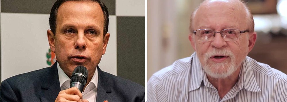 Em mais um capítulo da baixaria que tem protagonizado no PSDB, João Doria, mandou que seus secretários gravassem vídeos atacando o ex-governador Alberto Goldman, que no fim de semana criticou o prefeito paulista; pelo menos três secretários municipais e uma diretora saíram publicamente em defesa da gestão Doria e gravaram depoimentos com duros ataques a Goldman, que também é vice-presidente nacional do partido (Foto: Giuliana Miranda) Em mais um capítulo da baixaria que tem protagonizado no PSDB, João Doria, mandou que seus secretários gravassem vídeos atacando o ex-governador Alberto Goldman, que no fim de semana criticou o prefeito paulista; pelo menos três secretários municipais e uma diretora saíram publicamente em defesa da gestão Doria e gravaram depoimentos com duros ataques a Goldman, que também é vice-presidente nacional do partido