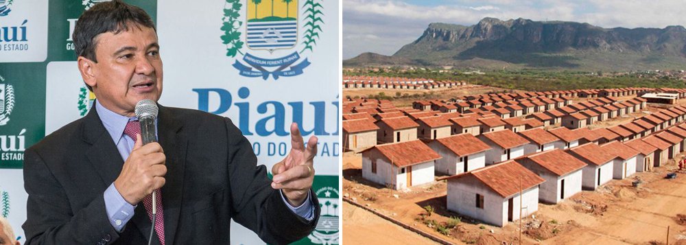 A partir de maio o governo estadual vai oferecer aos teresinenses, um programa de melhoria habitacional em parceria com a Caixa Econômica e Agência de Desenvolvimento Habitacional (ADH); "Vamos abrir para o primeiro dia útil de maio um programa em que o estado cria um fundo de aval. Vamos trabalhar em parceria com a Agência de Habitação e Agência de Fomento, vamos caminhar numa parceria também com o Emater. Queremos oferecer contratos de R$ 5 a R$ 20 mil com taxas de 5% a 6%", disse Wellington Dias (Foto: Leonardo Lucena) A partir de maio o governo estadual vai oferecer aos teresinenses, um programa de melhoria habitacional em parceria com a Caixa Econômica e Agência de Desenvolvimento Habitacional (ADH); "Vamos abrir para o primeiro dia útil de maio um programa em que o estado cria um fundo de aval. Vamos trabalhar em parceria com a Agência de Habitação e Agência de Fomento, vamos caminhar numa parceria também com o Emater. Queremos oferecer contratos de R$ 5 a R$ 20 mil com taxas de 5% a 6%", disse Wellington Dias