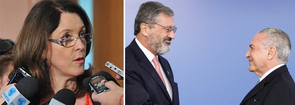 A aparente estabilidade que pode ter dado a Michel Temer a troca no comando do Ministério da Justiça pode ser solapada a qualquer momento, avisa a jornalista Helena Chagas, do blog Os Divergentes; "O contra-ataque da PF e de outros investigadores não costuma ser brincadeira de criança. É por aí que muita gente espera, nas próximas horas, novos vazamentos de documentos, depoimentos e até gravações contra Michel Temer. Emoções pela frente", avisa (Foto: Aquiles Lins) A aparente estabilidade que pode ter dado a Michel Temer a troca no comando do Ministério da Justiça pode ser solapada a qualquer momento, avisa a jornalista Helena Chagas, do blog Os Divergentes; "O contra-ataque da PF e de outros investigadores não costuma ser brincadeira de criança. É por aí que muita gente espera, nas próximas horas, novos vazamentos de documentos, depoimentos e até gravações contra Michel Temer. Emoções pela frente", avisa