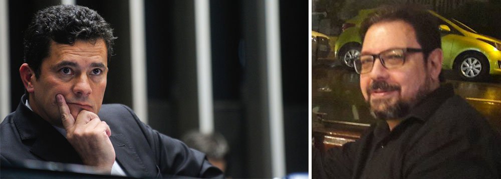 Criticado por diversas entidades e profissionais do jornalismo da política pela agressão às garantias constitucionais na condução coercitiva do blogueiro Eduardo Guimarães, o juiz federal Sérgio Moro recuou e nesta quinta-feira, 23, determinou que seja excluído do processo contra Guimarães 'qualquer elemento probatório relativo à identificação da fonte da informação'; "Considerando o valor da imprensa livre em uma democracia e não sendo a intenção deste julgador ou das demais autoridades envolvidas na investigação colocar em risco essa liberdade e o sigilo de fonte, é o caso de rever o posicionamento anterior e melhor delimitar o objeto do processo", destacou Moro (Foto: Aquiles Lins) Criticado por diversas entidades e profissionais do jornalismo da política pela agressão às garantias constitucionais na condução coercitiva do blogueiro Eduardo Guimarães, o juiz federal Sérgio Moro recuou e nesta quinta-feira, 23, determinou que seja excluído do processo contra Guimarães 'qualquer elemento probatório relativo à identificação da fonte da informação'; "Considerando o valor da imprensa livre em uma democracia e não sendo a intenção deste julgador ou das demais autoridades envolvidas na investigação colocar em risco essa liberdade e o sigilo de fonte, é o caso de rever o posicionamento anterior e melhor delimitar o objeto do processo", destacou Moro