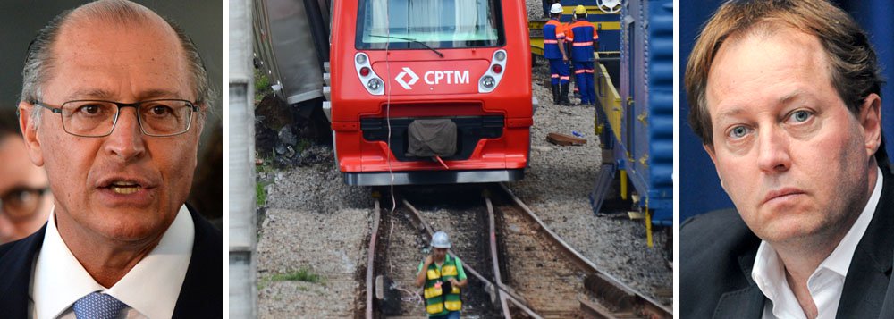 Deputado estadual José Américo (PT-SP) entrou com representação no Ministério Público Estadual (MPE) contra o governador de São Paulo, Geraldo Alckmin (PSDB), e o presidente da CPTM, Paulo Magalhães Bento Gonçalves, devido à falta de manutenção nos trilhos e trens de passageiros, que agravam a possibilidade de ocorrência de acidente; Américo afirma que, em 2016, o governo Alckmin cortou quase R$ 500 milhões em verbas para a manutenção dos trilhos e trens da CPTM. "Essa irresponsabilidade precisa ter um fim, senão vamos ter tragédias em São Paulo", disse (Foto: Paulo Emílio) Deputado estadual José Américo (PT-SP) entrou com representação no Ministério Público Estadual (MPE) contra o governador de São Paulo, Geraldo Alckmin (PSDB), e o presidente da CPTM, Paulo Magalhães Bento Gonçalves, devido à falta de manutenção nos trilhos e trens de passageiros, que agravam a possibilidade de ocorrência de acidente; Américo afirma que, em 2016, o governo Alckmin cortou quase R$ 500 milhões em verbas para a manutenção dos trilhos e trens da CPTM. "Essa irresponsabilidade precisa ter um fim, senão vamos ter tragédias em São Paulo", disse