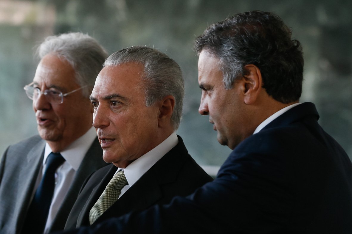 (Brasília - DF 25/11/2016) Presidente Michel Temer recebe lideranças do PSDB para almoço no Palácio da Alvorada. Foto: Beto Barata/PR (Foto: Aquiles Lins) (Brasília - DF 25/11/2016) Presidente Michel Temer recebe lideranças do PSDB para almoço no Palácio da Alvorada. Foto: Beto Barata/PR