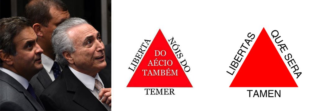 Os mineiros não querem mais a "liberdade, ainda que tardia"; eles gritam agora para se livrar de Aécio Neves e Michel Temer, a dupla que rebaixou o Brasil a um país corrupto, sem instituições e escravocrata (Foto: Leonardo Attuch) Os mineiros não querem mais a "liberdade, ainda que tardia"; eles gritam agora para se livrar de Aécio Neves e Michel Temer, a dupla que rebaixou o Brasil a um país corrupto, sem instituições e escravocrata
