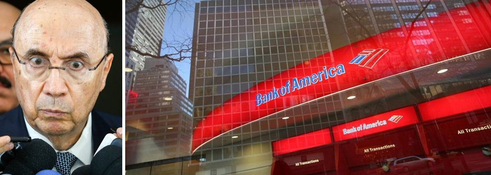 O Bank of America, uma das maiores instituições financeiras dos Estados Unidos, divulgou relatório nesta quarta-feira em que derrubou as previsões para a economia brasileira; a estimativa de PIB caiu de 1% para 0,25% em 2017 e de 3% para 1,5% em 2018; desde o início, o golpe já reduziu a riqueza brasileira em mais de 10% e continua destruindo a economia (Foto: Leonardo Attuch) O Bank of America, uma das maiores instituições financeiras dos Estados Unidos, divulgou relatório nesta quarta-feira em que derrubou as previsões para a economia brasileira; a estimativa de PIB caiu de 1% para 0,25% em 2017 e de 3% para 1,5% em 2018; desde o início, o golpe já reduziu a riqueza brasileira em mais de 10% e continua destruindo a economia