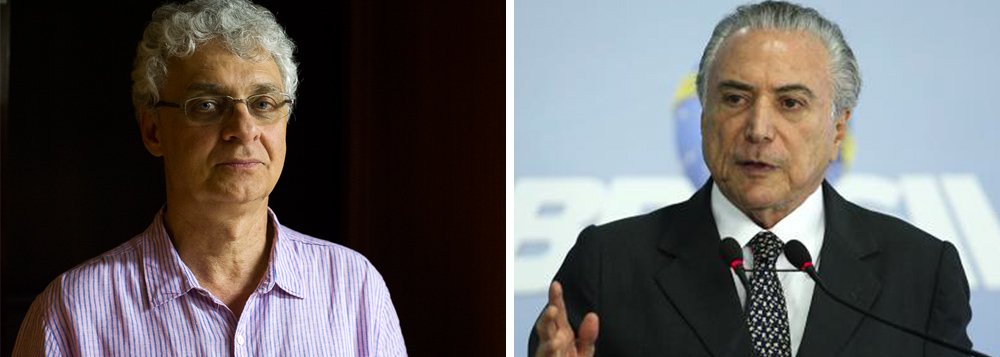 Para o cientista político, mestre em antropologia social e doutor em ciências sociais Benedito Tadeu César, a votação da madrugada desta quinta-feira (31), na qual o governo Michel Temer não conseguiu aprovar a ampliação do déficit fiscal para R$ 159 bilhões, e a perspectiva da nova denúncia contra o peemedebista pela PGR deverá resultar em uma maior pressão da base governista por novas benesses; "A base de Temer é fisiológica e oportunista. Com o desgaste crescente do governo (...) a base governista aumentará a chantagem, aumentando o preço do apoio. Penso que a base está sinalizando neste sentido", avalia (Foto: Paulo Emílio) Para o cientista político, mestre em antropologia social e doutor em ciências sociais Benedito Tadeu César, a votação da madrugada desta quinta-feira (31), na qual o governo Michel Temer não conseguiu aprovar a ampliação do déficit fiscal para R$ 159 bilhões, e a perspectiva da nova denúncia contra o peemedebista pela PGR deverá resultar em uma maior pressão da base governista por novas benesses; "A base de Temer é fisiológica e oportunista. Com o desgaste crescente do governo (...) a base governista aumentará a chantagem, aumentando o preço do apoio. Penso que a base está sinalizando neste sentido", avalia