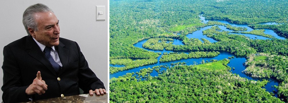 Matéria publicada nesta quarta-feira (31) pelo jornal francês Le Monde fala sobre a decisão da Justiça brasileira em suspender a exploração mineral na Amazônia; diário informa que a reserva ambiental "do tamanho da Dinamarca" tem ouro, ferro, cobre e magnésio em seu território e somente empresas públicas tinham autorização para explorar minérios na região até o momento; Le Monde sentencia: "Uma verdadeira mina de ouro que acabou entrando nas negociações políticas do presidente para se manter no poder apesar das denúncias de corrupção" (Foto: Aquiles Lins) Matéria publicada nesta quarta-feira (31) pelo jornal francês Le Monde fala sobre a decisão da Justiça brasileira em suspender a exploração mineral na Amazônia; diário informa que a reserva ambiental "do tamanho da Dinamarca" tem ouro, ferro, cobre e magnésio em seu território e somente empresas públicas tinham autorização para explorar minérios na região até o momento; Le Monde sentencia: "Uma verdadeira mina de ouro que acabou entrando nas negociações políticas do presidente para se manter no poder apesar das denúncias de corrupção"