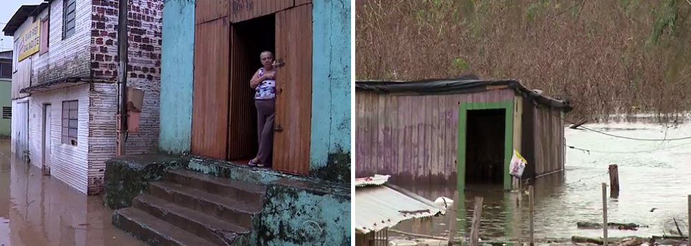 A Defesa Civil Estadual registra que as chuvas causaram danos gerais em 56 municípios, com 451 famílias desalojadas, significando 1.889 pessoas; 114 famílias desabrigadas, com cálculo de 495 pessoas atingidas (Foto: Leonardo Lucena) A Defesa Civil Estadual registra que as chuvas causaram danos gerais em 56 municípios, com 451 famílias desalojadas, significando 1.889 pessoas; 114 famílias desabrigadas, com cálculo de 495 pessoas atingidas
