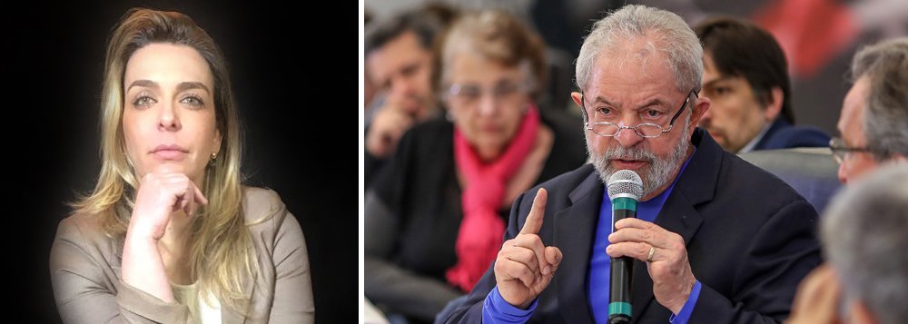 Herdeira de um fundo milionário do banco Credit Suisse administrado por seus familiares, a mineira Roberta Luchsinger decidiu dar uma resposta ao juiz Sérgio Moro que bloqueou todas as contas do ex-presidente Lula; ela começou doando a mesada que recebia de seu avô e uma coleção de objetos de luxo que totalizam R$ 500 mil; "É uma doação simbólica", disse à TV 247; "Estava todo mundo só batendo no único homem que pegou e fez alguma coisa pelo Brasil", declarou; ela também fez críticas ao governo Temer, admitiu 'adorar pão com mortadela' e descreveu desta forma a classe social a que pertence: "A elite brasileira, em sua maioria, é mesquinha"; assista à íntegra (Foto: Gisele Federicce) Herdeira de um fundo milionário do banco Credit Suisse administrado por seus familiares, a mineira Roberta Luchsinger decidiu dar uma resposta ao juiz Sérgio Moro que bloqueou todas as contas do ex-presidente Lula; ela começou doando a mesada que recebia de seu avô e uma coleção de objetos de luxo que totalizam R$ 500 mil; "É uma doação simbólica", disse à TV 247; "Estava todo mundo só batendo no único homem que pegou e fez alguma coisa pelo Brasil", declarou; ela também fez críticas ao governo Temer, admitiu 'adorar pão com mortadela' e descreveu desta forma a classe social a que pertence: "A elite brasileira, em sua maioria, é mesquinha"; assista à íntegra