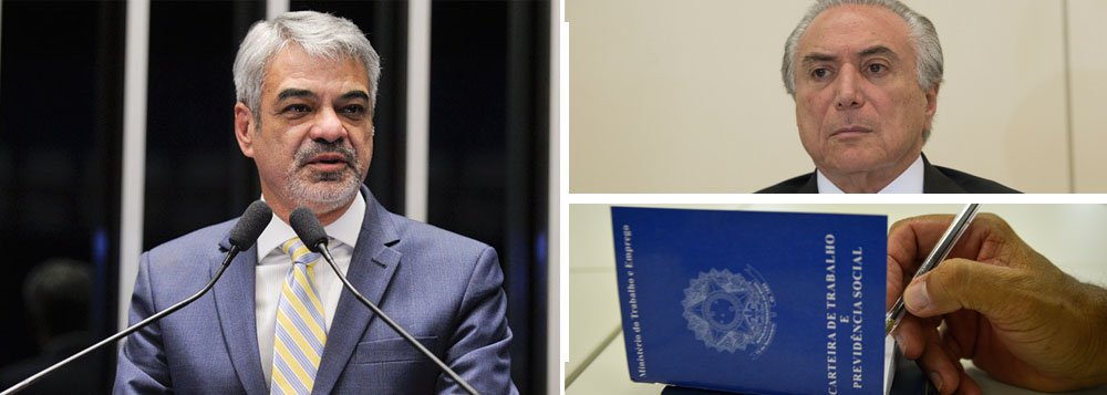 Dados sobre o desemprego mostram que o Nordeste é a região mais prejudicada pela política econômica do governo Michel Temer; de 2015, quando começou o processo de impeachment da presidente Dilma Rousseff (PT), até junho deste ano, 1,9 milhão de nordestinos perderam o emprego; "O Nordeste sempre foi uma região marginalizada pelos governantes brasileiros. Mas, esse cenário começou a mudar nos governos do PT e a Região cresceu como nunca. Agora, vivemos um retrocesso geral. E a nossa região corre o risco de voltar ser vista com aquele estigma de pobreza, seca e fome", afirmou o líder da oposição no Senado, Humberto Costa (PT-PE) (Foto: Paulo Emílio) Dados sobre o desemprego mostram que o Nordeste é a região mais prejudicada pela política econômica do governo Michel Temer; de 2015, quando começou o processo de impeachment da presidente Dilma Rousseff (PT), até junho deste ano, 1,9 milhão de nordestinos perderam o emprego; "O Nordeste sempre foi uma região marginalizada pelos governantes brasileiros. Mas, esse cenário começou a mudar nos governos do PT e a Região cresceu como nunca. Agora, vivemos um retrocesso geral. E a nossa região corre o risco de voltar ser vista com aquele estigma de pobreza, seca e fome", afirmou o líder da oposição no Senado, Humberto Costa (PT-PE)