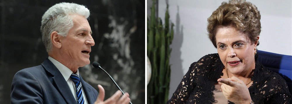O deputado estadual Rogério Correia (PT-MG) lançou uma campanha para tentar convencer a presidente deposta Dilma Rousseff a ser candidata ao Senado nas eleições de 2018 por Minas Gerais; o prazo para que Dilma, cujo domicílio eleitoral é o Rio Grande do Sul, escolha se vai ser candidata termina no dia 7 de outubro; pesquisa realizada pelo instituto Quaest aponta Dilma liderando as intenções de voto para o Senado em Minas com 12% dos intenções espontâneas de votos (Foto: Charles Nisz) O deputado estadual Rogério Correia (PT-MG) lançou uma campanha para tentar convencer a presidente deposta Dilma Rousseff a ser candidata ao Senado nas eleições de 2018 por Minas Gerais; o prazo para que Dilma, cujo domicílio eleitoral é o Rio Grande do Sul, escolha se vai ser candidata termina no dia 7 de outubro; pesquisa realizada pelo instituto Quaest aponta Dilma liderando as intenções de voto para o Senado em Minas com 12% dos intenções espontâneas de votos