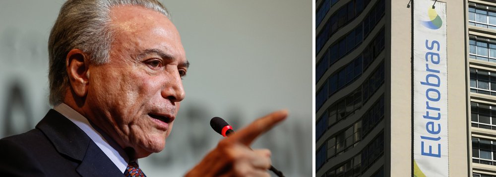 Legado que Michel Temer, primeiro ocupante da Presidência a ser denunciado por corrupção e rejeitado por mais de 90% dos brasileiros, pretende deixar para o País com a venda da Eletrobras é afirmar que fez uma das três maiores privatizações de todos os tempos; as duas anteriores foram as do Sistema Telebrás e a da Vale; "O discurso oficial é que o desejo do presidente é abrir o setor para revolucioná-lo, com processo comparável ao fenômeno dos telefones celulares, depois da venda da Telebrás", diz a agência Broadcast Político (Foto: Aquiles Lins) Legado que Michel Temer, primeiro ocupante da Presidência a ser denunciado por corrupção e rejeitado por mais de 90% dos brasileiros, pretende deixar para o País com a venda da Eletrobras é afirmar que fez uma das três maiores privatizações de todos os tempos; as duas anteriores foram as do Sistema Telebrás e a da Vale; "O discurso oficial é que o desejo do presidente é abrir o setor para revolucioná-lo, com processo comparável ao fenômeno dos telefones celulares, depois da venda da Telebrás", diz a agência Broadcast Político