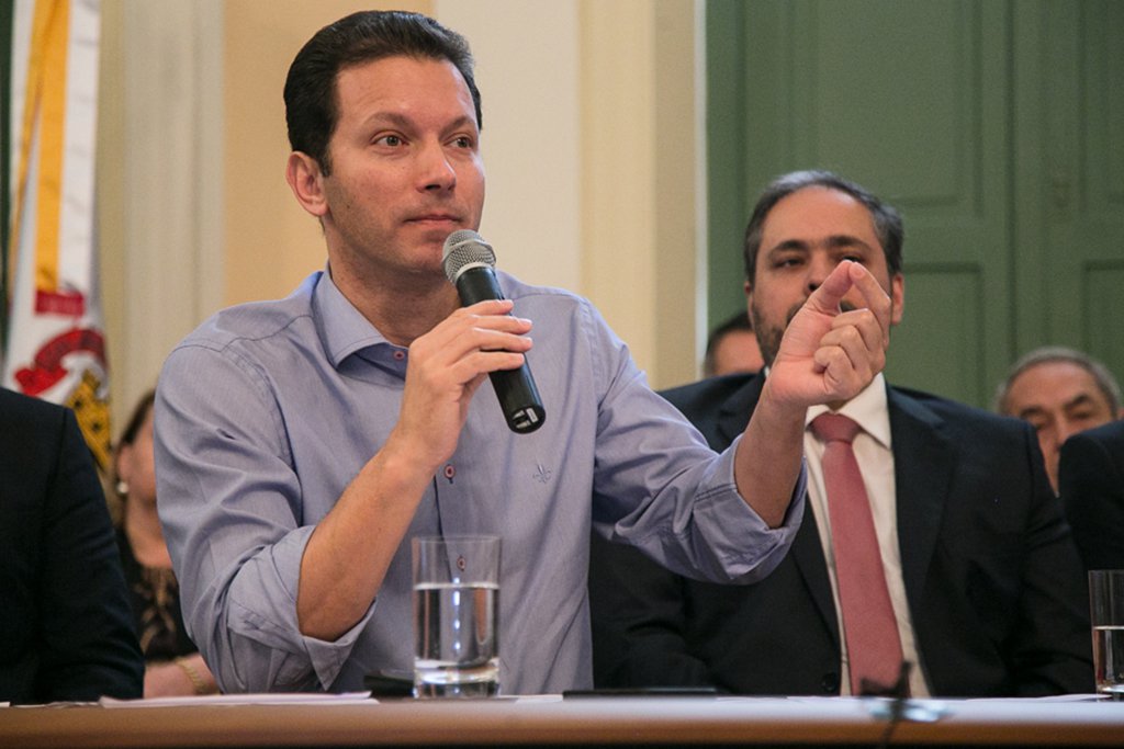 07/04/2017 - PORTO ALEGRE, RS - Coletiva de 100 Dias de Governo Marchezan. Foto: Maia Rubim/Sul21 (Foto: Leonardo Lucena) 07/04/2017 - PORTO ALEGRE, RS - Coletiva de 100 Dias de Governo Marchezan. Foto: Maia Rubim/Sul21