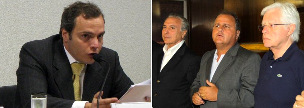 Em depoimento à Polícia Federal, o corretor financeiro Lúcio Funaro afirmou que recebeu orientação de Michel Temer para arrecadar propina em operações no FI-FGTS; Funaro disse que pagou uma "comissão" ao ministro Moreira Franco, um dos principais aliados de Temer; doleiro revelou também que pagou, em espécie, R$ 20 milhões para o ex-ministro Geddel Vieira Lima, em "comissões" por liberações de crédito a empresas do grupo J&F; Geddel era então vice-presidente de pessoa jurídica da Caixa Econômica e o grupo J&F, segundo Funaro, "tinha interesse em obter linhas de créditos junto a esta instituição"; (Foto: Aquiles Lins) Em depoimento à Polícia Federal, o corretor financeiro Lúcio Funaro afirmou que recebeu orientação de Michel Temer para arrecadar propina em operações no FI-FGTS; Funaro disse que pagou uma "comissão" ao ministro Moreira Franco, um dos principais aliados de Temer; doleiro revelou também que pagou, em espécie, R$ 20 milhões para o ex-ministro Geddel Vieira Lima, em "comissões" por liberações de crédito a empresas do grupo J&F; Geddel era então vice-presidente de pessoa jurídica da Caixa Econômica e o grupo J&F, segundo Funaro, "tinha interesse em obter linhas de créditos junto a esta instituição";