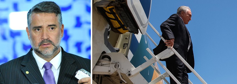 Deputado federal Paulo Pimenta (PT-RS) relembra um caso de 2010, quando o então recém-eleito vice-presidente Michel Temer voou num jatinho para Gramado, Rio Grande do Sul, junto com Marcela e Michelzinho, e depois precisou voar de volta para São Paulo "às pressas", após a notícia de que Orestes Quércia havia falecido; "Em que avião ele viajou? Desafio o Planalto e a PF a responder meus questionamentos, enquanto preparo meu requerimento de informações a PGR e ao próprio Temer", postou Pimenta no Twitter (Foto: Gisele Federicce) Deputado federal Paulo Pimenta (PT-RS) relembra um caso de 2010, quando o então recém-eleito vice-presidente Michel Temer voou num jatinho para Gramado, Rio Grande do Sul, junto com Marcela e Michelzinho, e depois precisou voar de volta para São Paulo "às pressas", após a notícia de que Orestes Quércia havia falecido; "Em que avião ele viajou? Desafio o Planalto e a PF a responder meus questionamentos, enquanto preparo meu requerimento de informações a PGR e ao próprio Temer", postou Pimenta no Twitter