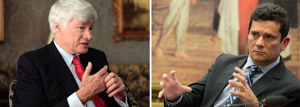 O advogado australiano Geoffrey Robertson, que representa o ex-presidente Luiz Inácio Lula da Silva no comitê de direitos humanos da ONU, está no Brasil e criticou o juiz Sergio Moro; Robertson ironizou a presença de Moro no evento de lançamento do filme “Polícia Federal - A Lei é Para Todos”, sobre a operação, na última segunda-feira em Curitiba, e afirmou que Moro "ama a publicidade" e, por isso, não pode julgar Lula com imparcialidade (Foto: José Barbacena) O advogado australiano Geoffrey Robertson, que representa o ex-presidente Luiz Inácio Lula da Silva no comitê de direitos humanos da ONU, está no Brasil e criticou o juiz Sergio Moro; Robertson ironizou a presença de Moro no evento de lançamento do filme “Polícia Federal - A Lei é Para Todos”, sobre a operação, na última segunda-feira em Curitiba, e afirmou que Moro "ama a publicidade" e, por isso, não pode julgar Lula com imparcialidade