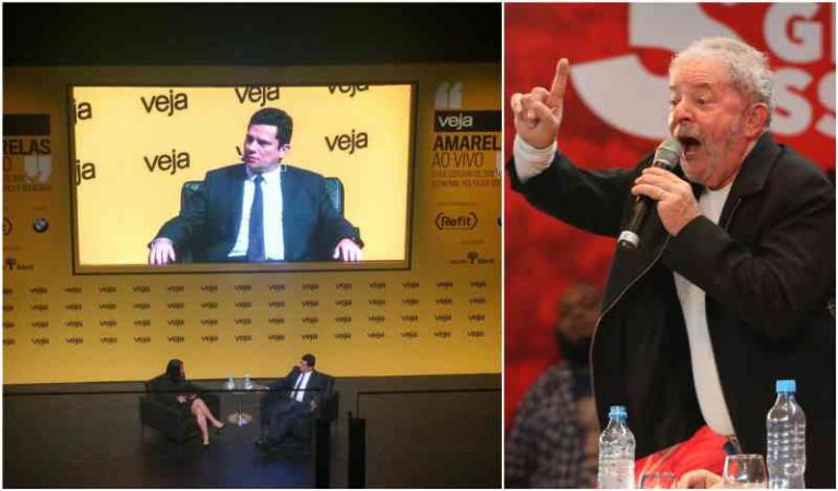 No mesmo dia em que a Paraná Pesquisas confirma Lula vencendo no primeiro turno, a revista Veja realiza evento para tentar salvar a Lava Jato (Foto: Esmael Morais) No mesmo dia em que a Paraná Pesquisas confirma Lula vencendo no primeiro turno, a revista Veja realiza evento para tentar salvar a Lava Jato