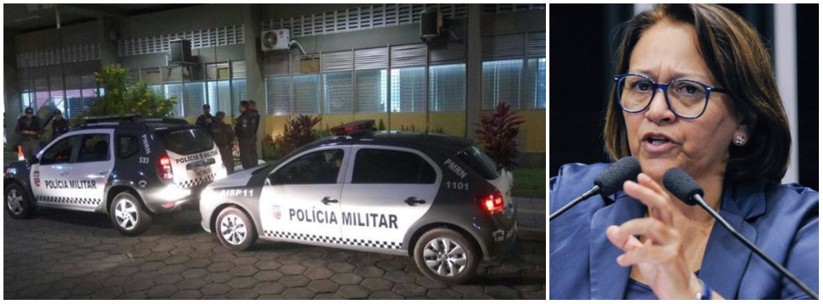 Policiais entraram na Universidade Federal do Rio Grande do Norte (UFRN) sem autorização da reitora com o argumento de que era necessário dar proteção a um grupo que via um filme de Olavo de Carvalho; senadora Fátima Bezerra (PT-RN) pediu rigor na apuração da operação; "Não questiono a livre manifestação ideológica, mas não podemos aceitar que setores, ainda mais no âmbito da comunidade acadêmica, venham a ferir sua soberania. É nosso dever defendê-la" (Foto: Gisele Federicce) Policiais entraram na Universidade Federal do Rio Grande do Norte (UFRN) sem autorização da reitora com o argumento de que era necessário dar proteção a um grupo que via um filme de Olavo de Carvalho; senadora Fátima Bezerra (PT-RN) pediu rigor na apuração da operação; "Não questiono a livre manifestação ideológica, mas não podemos aceitar que setores, ainda mais no âmbito da comunidade acadêmica, venham a ferir sua soberania. É nosso dever defendê-la"