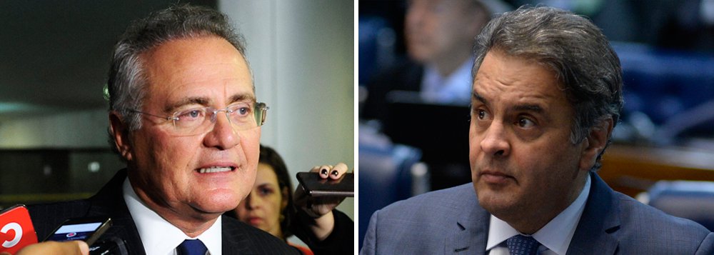 Em vídeo, o senador Renan Calheiros (PMDB-AL) voltou a comentar a crise entre os poderes causada pelo afastamento do senador Aécio Neves (PSDB-MG) pelo STF; para Renan, somente o Legislativo pode decidir sobre um mandato; "Se há na Constituição uma regra que só a casa legislativa pode dispor do mandato, paciência. Não se trata de saber quem tem a palavra final, como diz FHC, mas de zelar pela Constituição e pela separação dos poderes", afirmou (Foto: Charles Nisz) Em vídeo, o senador Renan Calheiros (PMDB-AL) voltou a comentar a crise entre os poderes causada pelo afastamento do senador Aécio Neves (PSDB-MG) pelo STF; para Renan, somente o Legislativo pode decidir sobre um mandato; "Se há na Constituição uma regra que só a casa legislativa pode dispor do mandato, paciência. Não se trata de saber quem tem a palavra final, como diz FHC, mas de zelar pela Constituição e pela separação dos poderes", afirmou