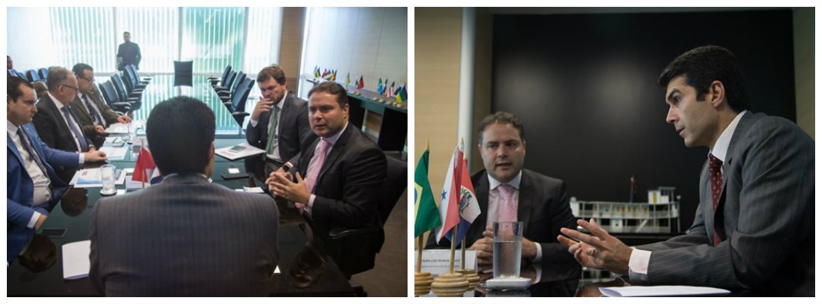 O governador Renan Filho apresentou ao ministro da Integração Nacional, Hélder Barbalho, os projetos para contenção de enchentes nas bacias dos rios Mundaú e Paraíba e de prevenção de deslizamentos de encostas em Maceió; “São obras de alto custo que o governo e as prefeituras sozinhas não conseguiriam fazê-las. São importantes para solucionar definitivamente um problema recorrente em Alagoas, que são tragédias anunciadas: enchentes que ocorrem de tempos em tempos e os deslizamentos de encostas na capital, onde vivem cerca de 250 mil pessoas”, disse Renan (Foto: Voney Malta) O governador Renan Filho apresentou ao ministro da Integração Nacional, Hélder Barbalho, os projetos para contenção de enchentes nas bacias dos rios Mundaú e Paraíba e de prevenção de deslizamentos de encostas em Maceió; “São obras de alto custo que o governo e as prefeituras sozinhas não conseguiriam fazê-las. São importantes para solucionar definitivamente um problema recorrente em Alagoas, que são tragédias anunciadas: enchentes que ocorrem de tempos em tempos e os deslizamentos de encostas na capital, onde vivem cerca de 250 mil pessoas”, disse Renan