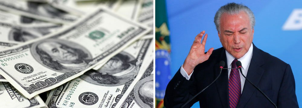 O dólar avançou 0,99% nesta quintra-feira, 6, cotado a R$ 3,1457 na venda, maior nível de fechamento desde 14 de março, quando esteve cotado a R$ 3,169; na máxima da sessão, a moeda norte-americana foi a R$ 3,1489; dia foi marcado por investidores nervosos com o andamento da reforma da Previdência no Congresso Nacional, tida como essencial pelo governo de Michel Temer (Foto: Aquiles Lins) O dólar avançou 0,99% nesta quintra-feira, 6, cotado a R$ 3,1457 na venda, maior nível de fechamento desde 14 de março, quando esteve cotado a R$ 3,169; na máxima da sessão, a moeda norte-americana foi a R$ 3,1489; dia foi marcado por investidores nervosos com o andamento da reforma da Previdência no Congresso Nacional, tida como essencial pelo governo de Michel Temer